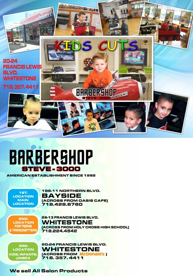 Steve 3000 barbershop flyer